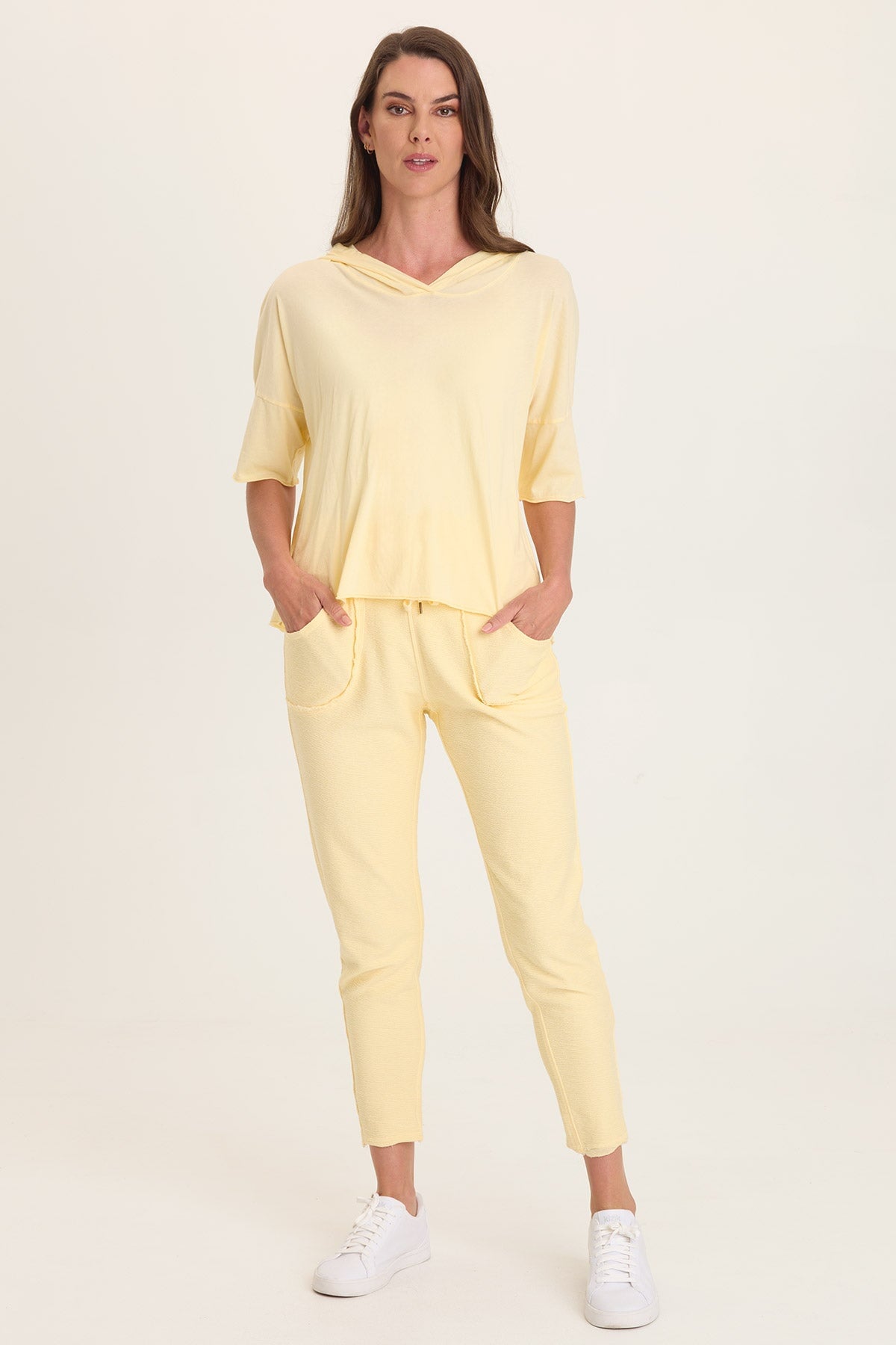 Kiefer Slim Leg Crepe Knit Pant