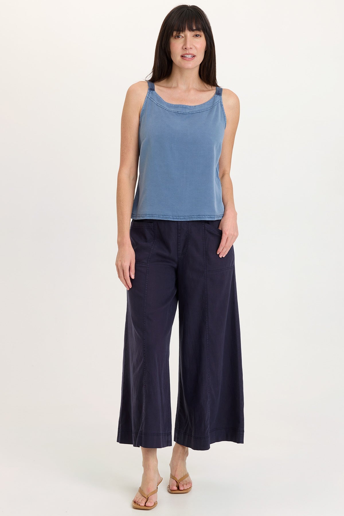 Kai Twill Strappy Tank