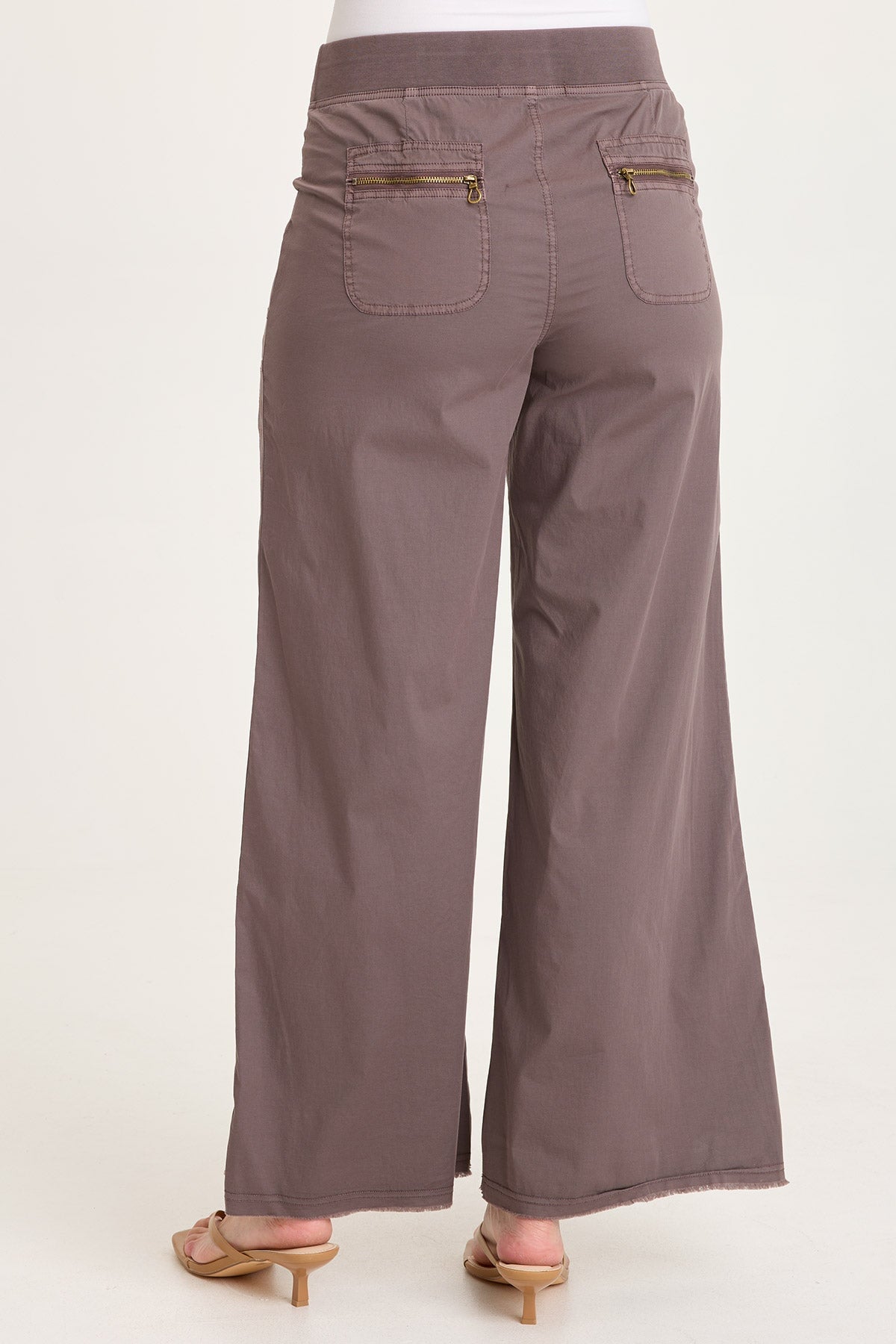Brently Poplin Wide Leg Pant