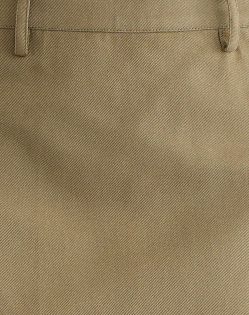Carlin Mini Skirt in Khaki