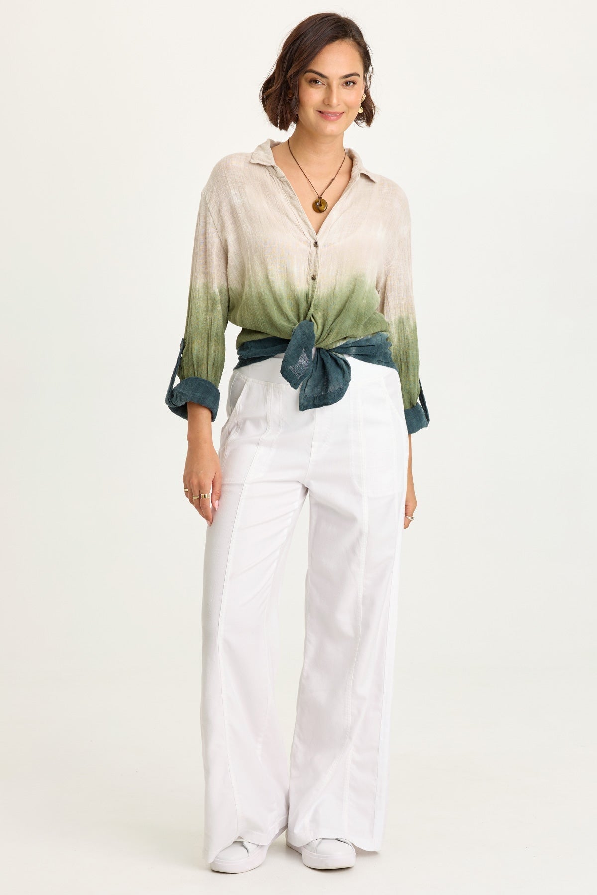 Geraldine Twill Double Seam Pant