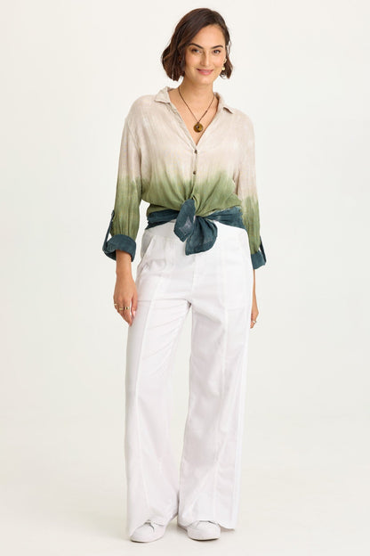 Geraldine Twill Double Seam Pant