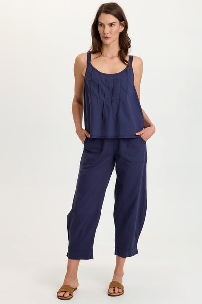 Jisola Cotton Linen Barrel Pant
