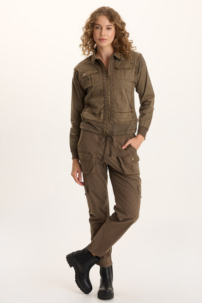 Ari Poplin Adjustable Cargo Bomber