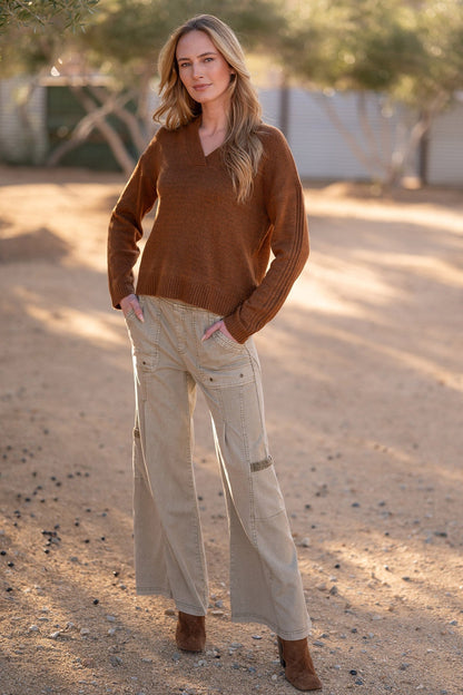 Ambrose Relaxed V-Neck Sweater