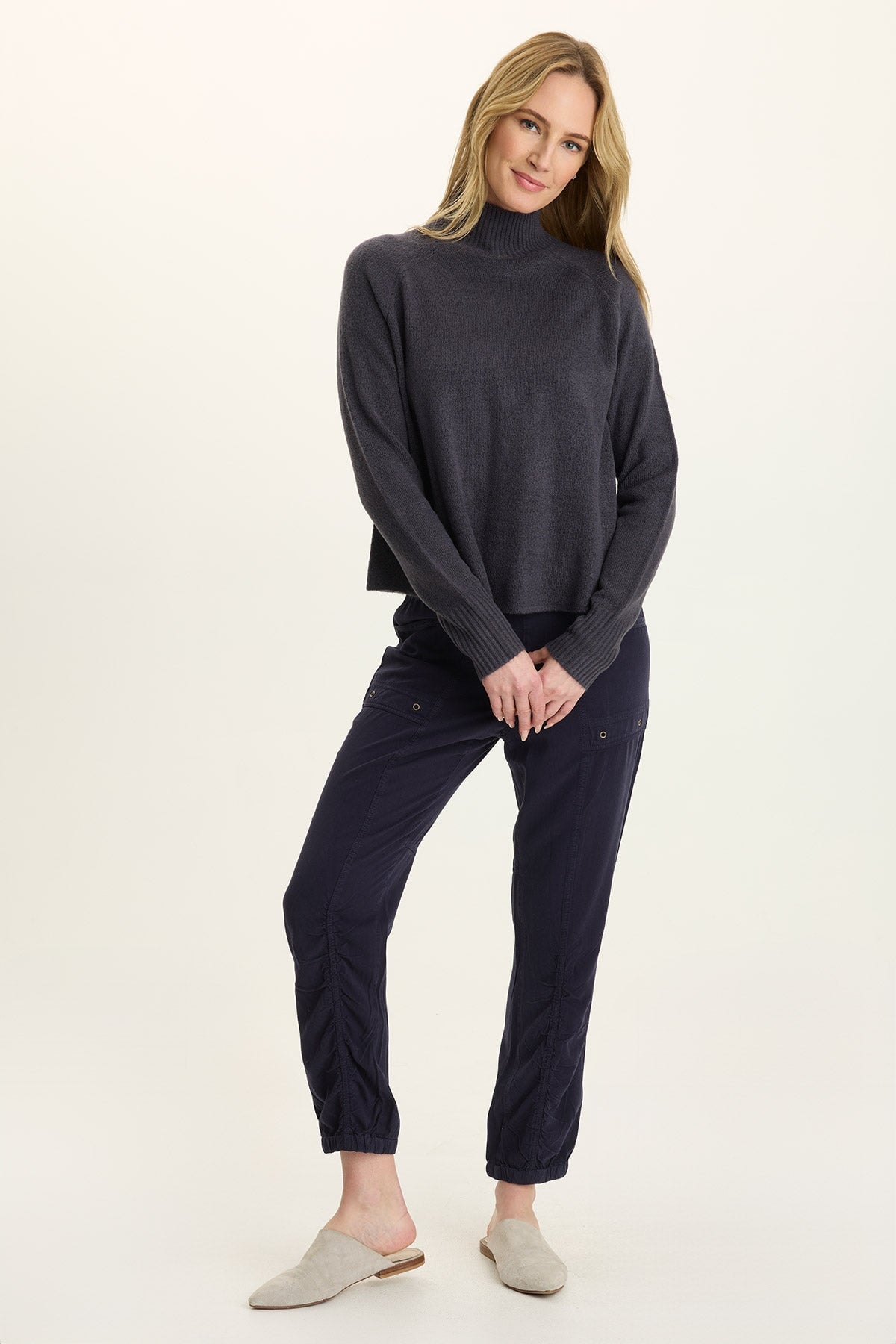 Alessi Mock-Neck Sweater