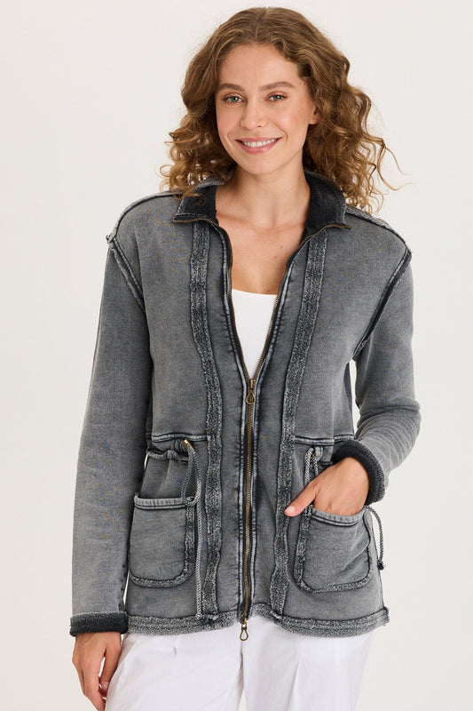 Lemont Cinchable Fleece Jacket