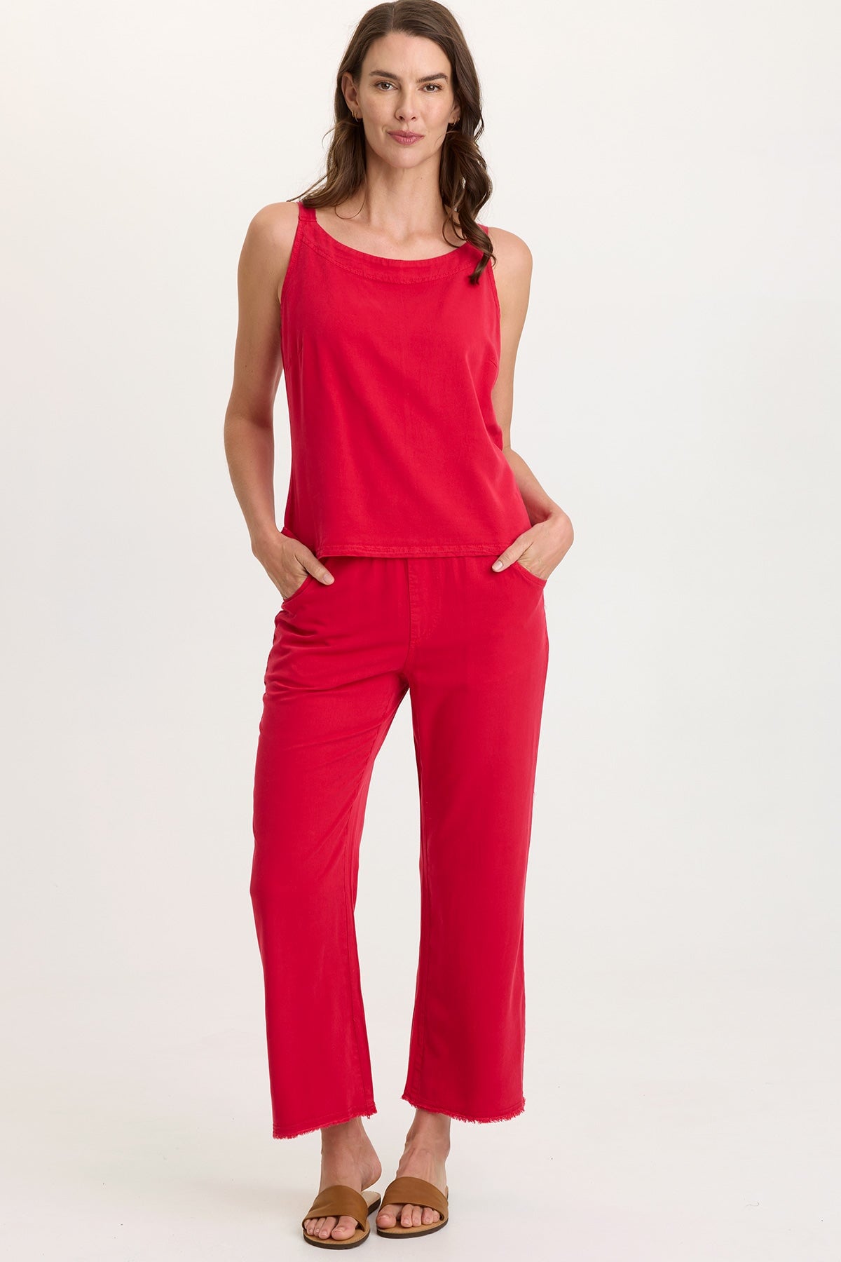 Lorilei Twill Five-Pocket Pant