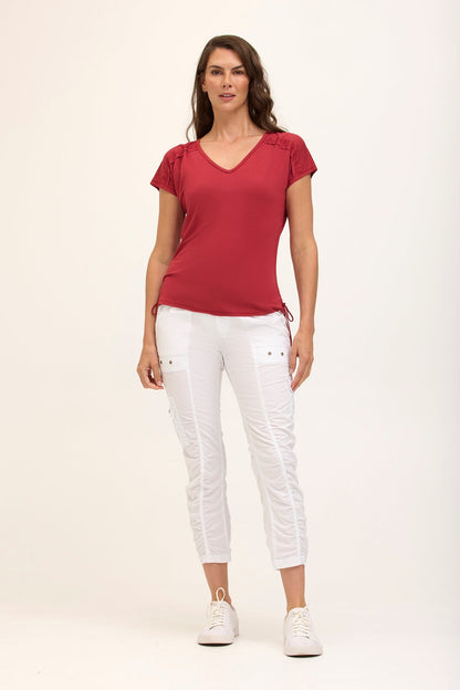 Tilton Ruched Skinny Pant