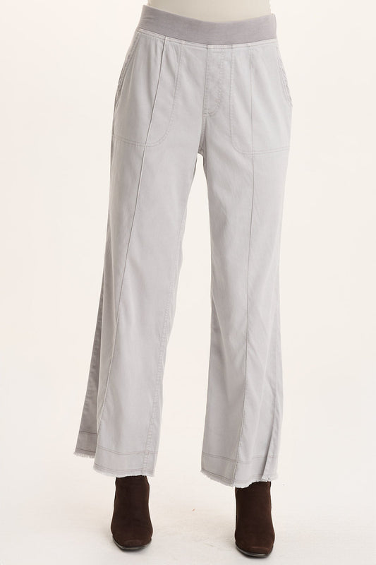 Orn Tencel Pull-On Wide-Leg Pant