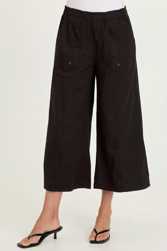 Gottfried Poplin Gaucho Crop