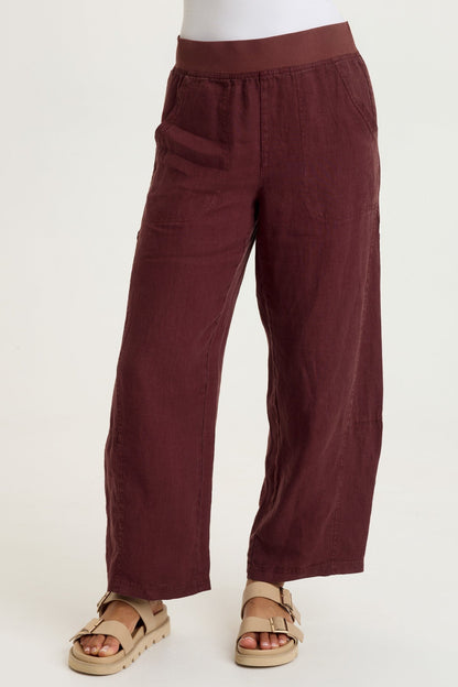 Nao Linen Barrel Crop