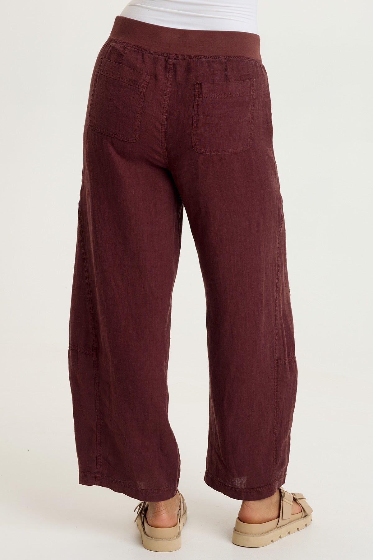 Nao Linen Barrel Crop