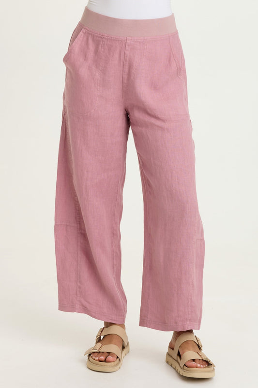 Nao Linen Barrel Crop