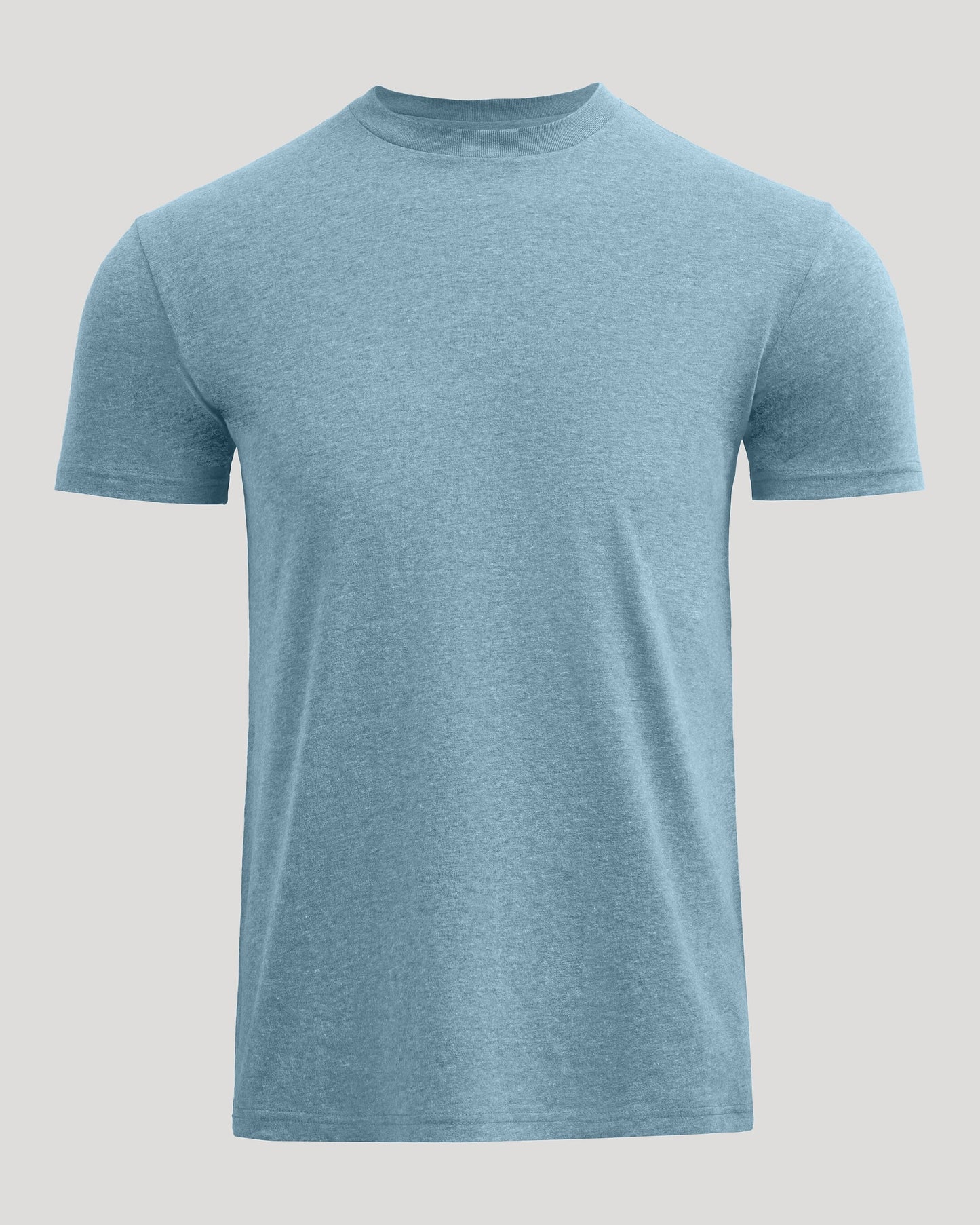 Heather Indigo Classic Crew Neck