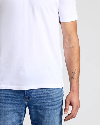 White Classic Polo