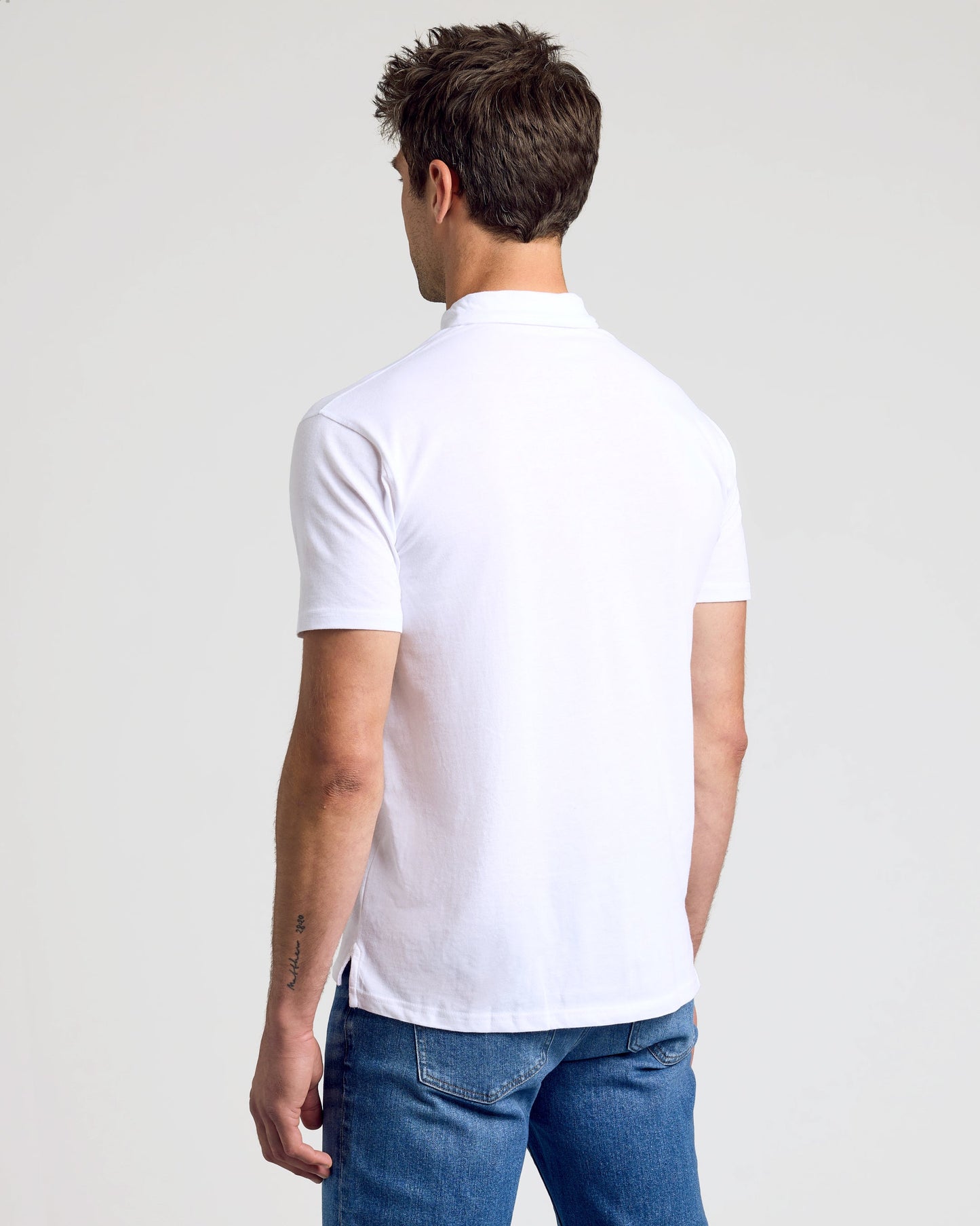 White Classic Polo