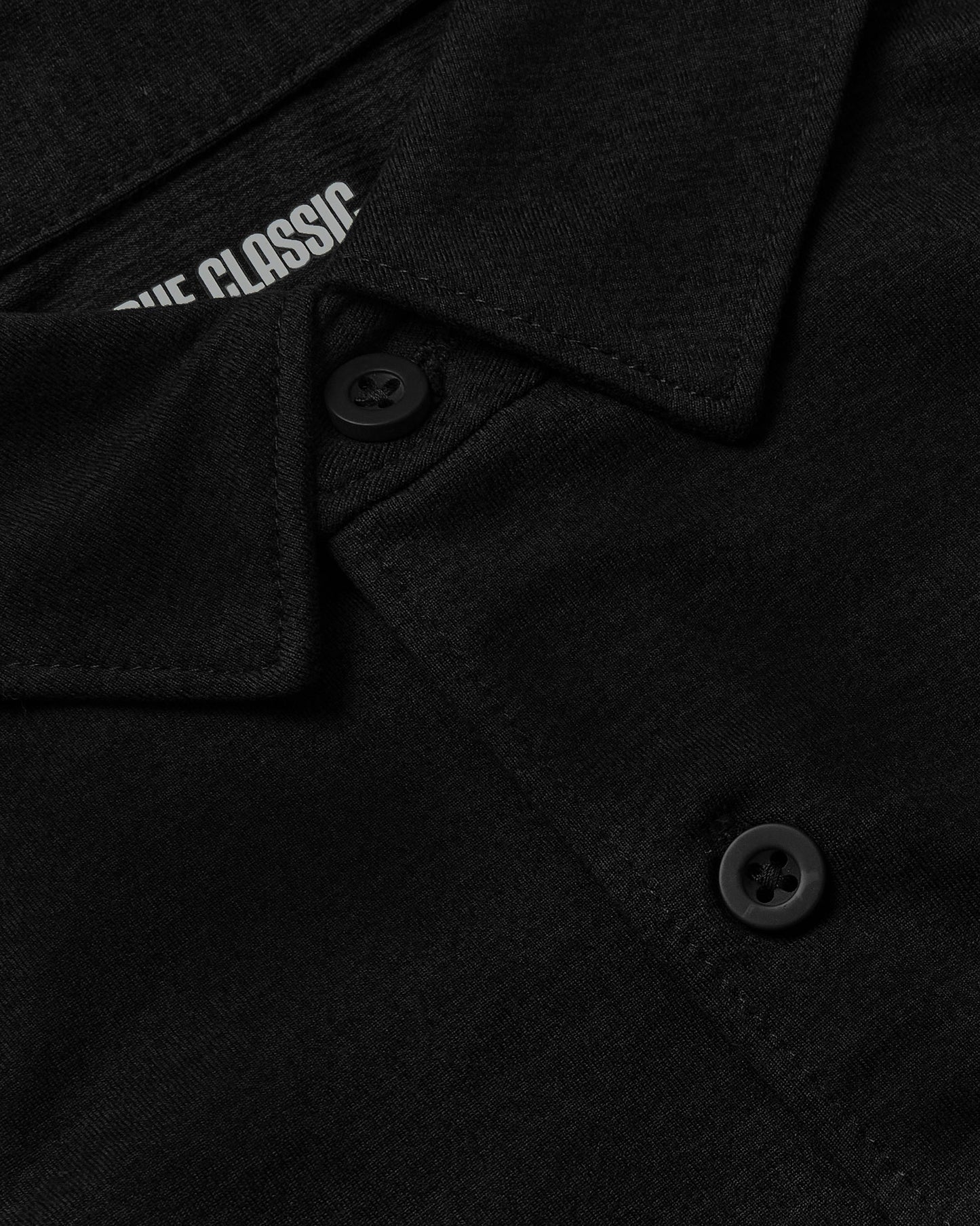 Black Short Sleeve Comfort Knit Shirt