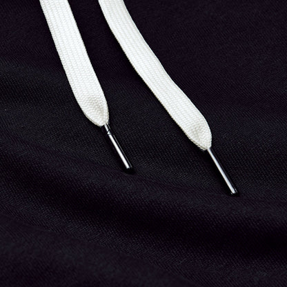 Black Fleece French Terry Pullover Hoodie