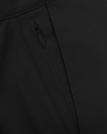 Black Slim Twill Chino Pant