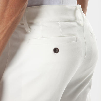 Ivory Neutral Chino Shorts