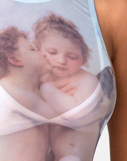 Acrea Bodice in Cherub Kiss Blue