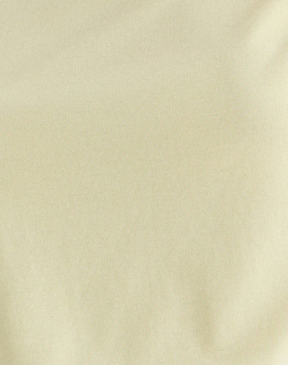 Aleyah Tie Shoulder Tee in Lemon