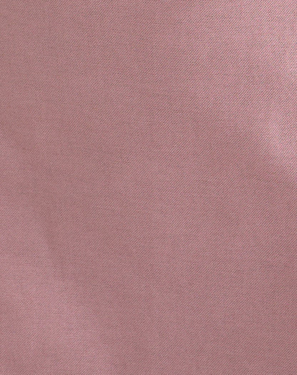 Ambra Scoop Mini Dress in Linen Dusty Rose