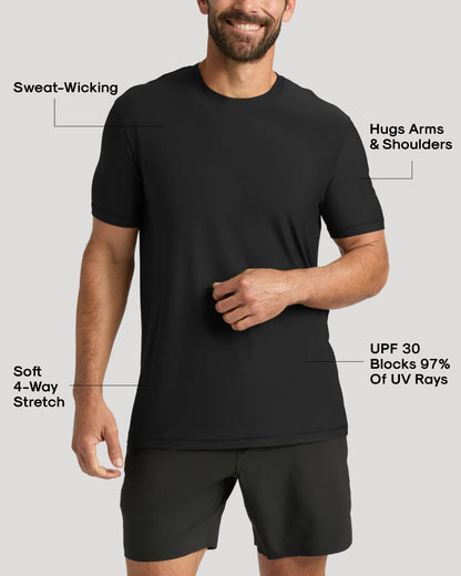 The Standard Active Crew Neck T-Shirt 3-Pack