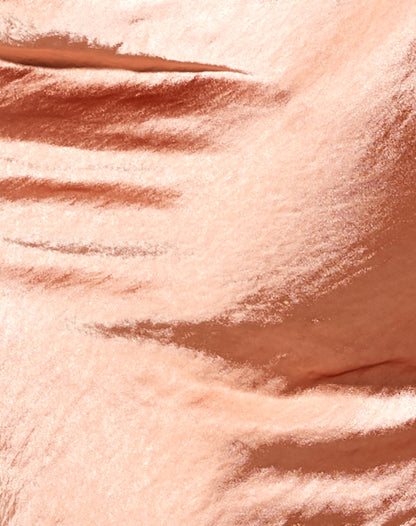 Baila Crop Top in Satin Rose Gold