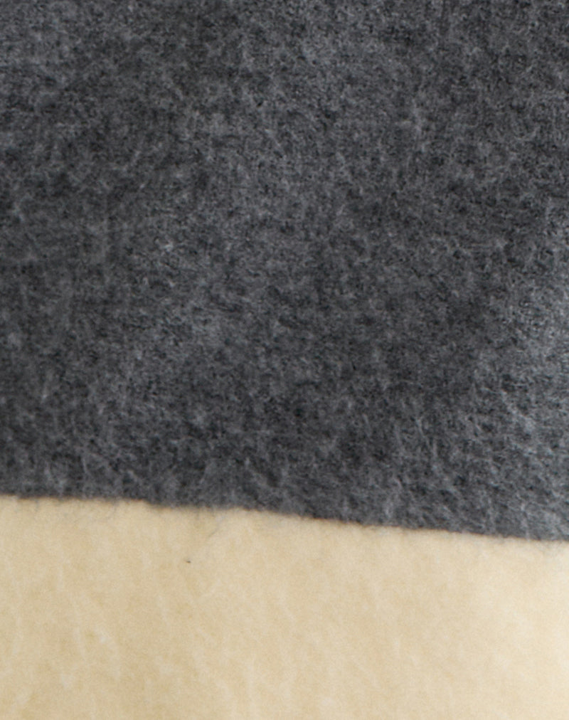 Balamoa Jumper in Knit Grey and Cream