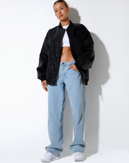 Benta Jacket in PU Black