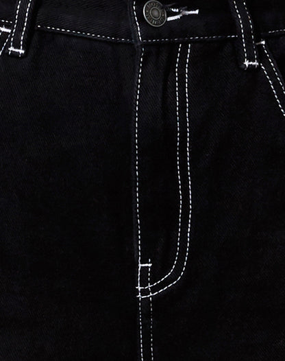 Carpenter Cargo Jeans in Black