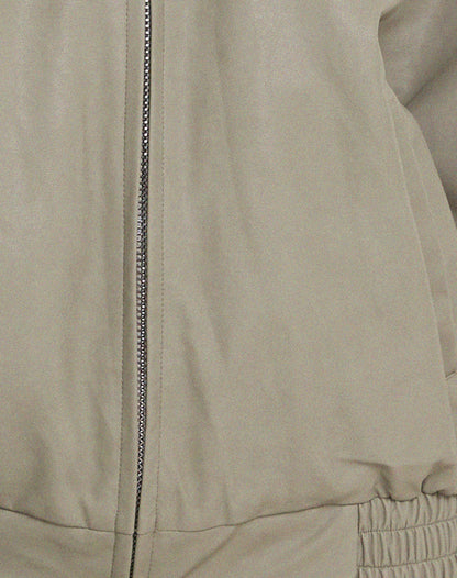 Cavita Jacket in PU Grey