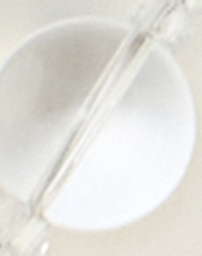 Clear Large Stone Silver Plated Necklace