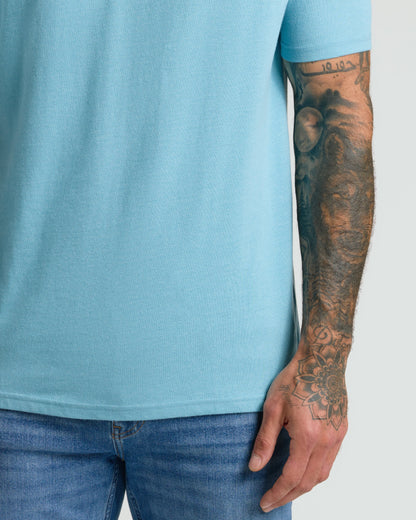 Heather Voyager Classic V-Neck
