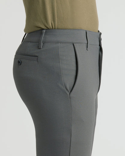Carbon Slim Comfort Knit Chino Pant