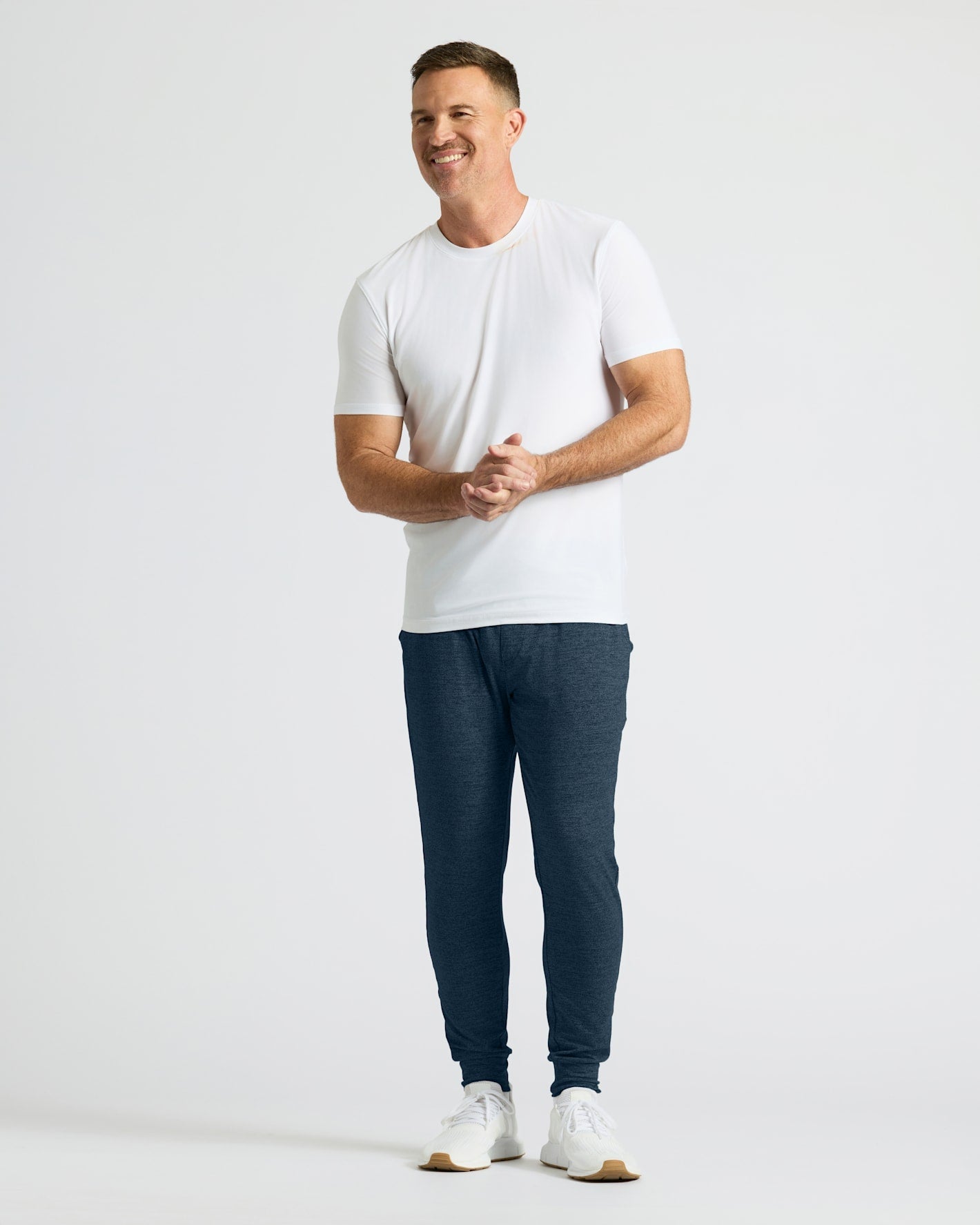 Dark Heather Navy Active Joggers